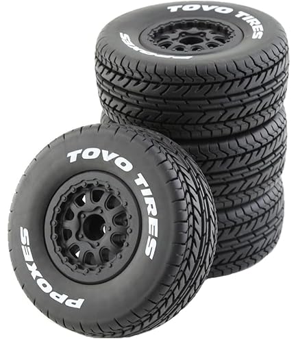 Amazon | RCショートコースSCトラックタイヤタイヤ4本&2.2/3.0ホイール