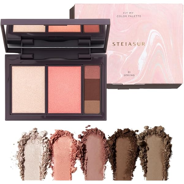 Amazon | Deniko アイシャドーチーク一体盤 高発色 アイシャドウ