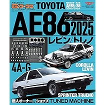 G-WORKSアーカイブ Vol.16 TOYOTA AE86レビン/トレノ2025 (サン