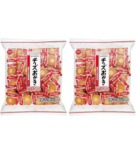 Amazon.co.jp: ブルボン チーズおかき 210g 2袋 大袋 業務用 御菓子 個