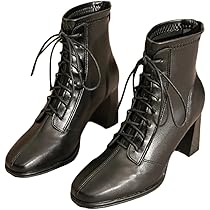 Amazon | [Yj6x] ショートブーツ 卒業式 袴ブーツ 成人式 22.5cm