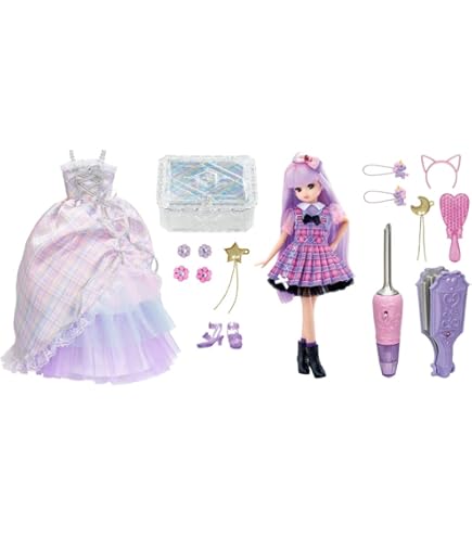 Amazon.co.jp: リカちゃん ドール キラかみリカちゃん デラックス  