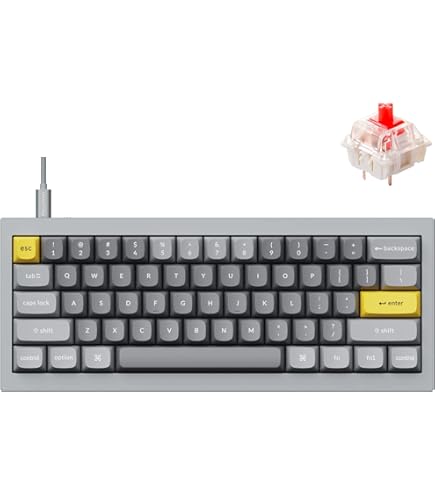 Amazon | Keychron Q4 有線 カスタム メカニカル キーボード QMK/VIA