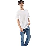 [ヘインズ] Tシャツ 半袖 SHIRO 1枚組 綿100% 丸胴仕様 タグレス仕様 Tシャツ白クルーネックTシャツ アンダーウェアメンズ HM1-X201