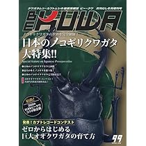 Amazon.co.jp: 月刊むし6月増刊号 ビークワ: 日本のノコギリクワガタ