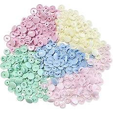 Amazon Happyhome スナップボタン 12mm 100組セット プラスチック製 パステルカラー プラスナップ パステルカラー5色セット スナップ 通販