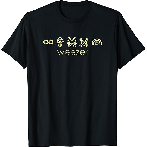 Amazon | Weezer クラシックロゴTシャツ Tシャツ | Tシャツ