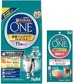 Amazon | ピュリナワン キャットフード ドライ 健康マルチケア 7歳以上