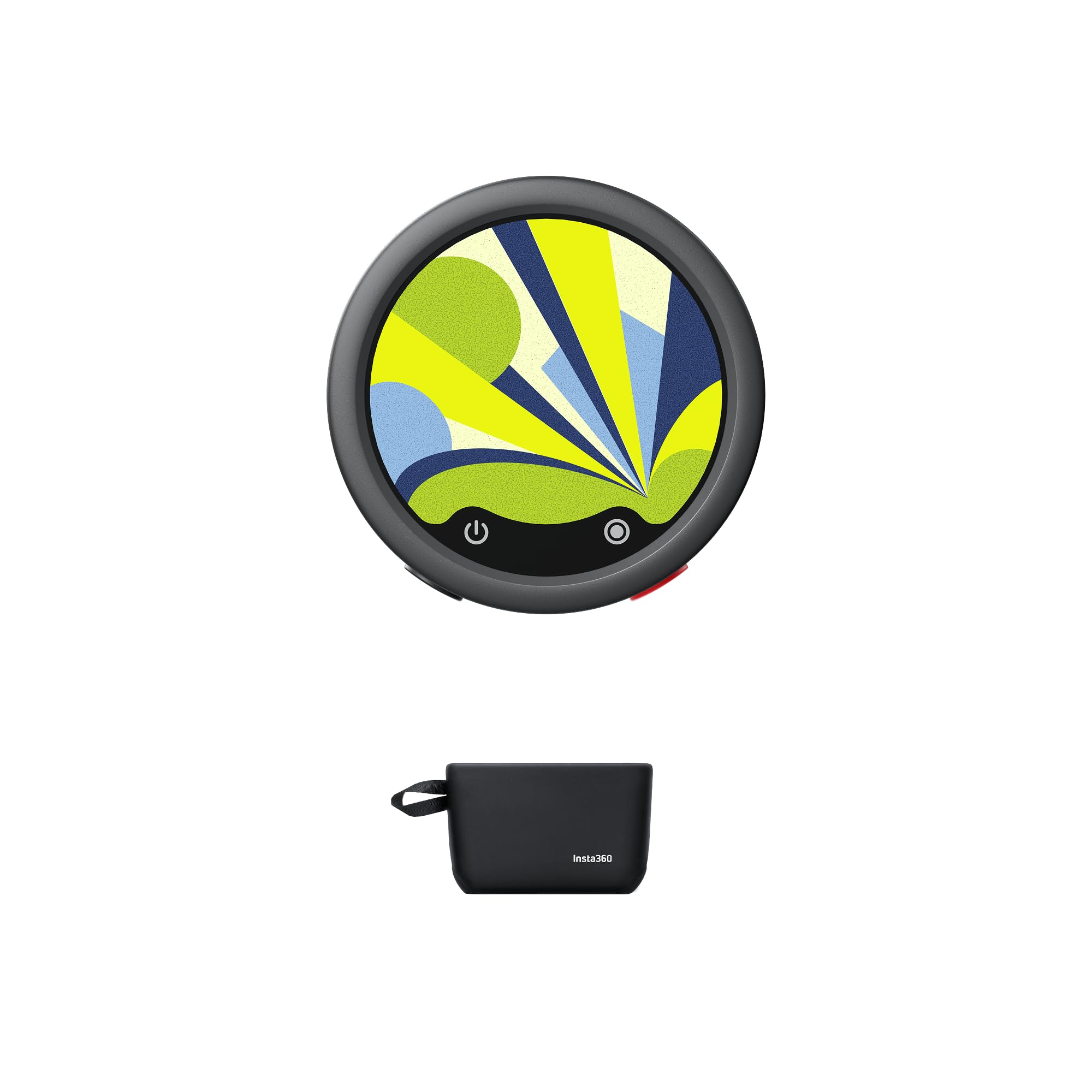 Insta360 Mic 送信機 ワイヤレスマイク iPhone/カメラ/Android対応 | プロ品質の音声、Insta360 ダイレクト接続、E-inkディスプレイ、AIノイズキャンセリング、ストレージ拡張対応、Bluetooth接続、動画撮影