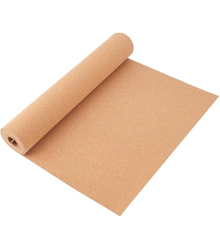 Amazon.co.jp: BENECREAT 2m/卷 コルクシート コルク板 幅約400mm厚さ