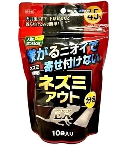 Amazon.co.jp: ネズミのみはり番 スーパーワサビ ネズミ用忌避剤 [1個
