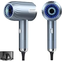 Amazon | ドライヤー 大風量 軽量 450g 高濃度マイナスイオン 低騒音