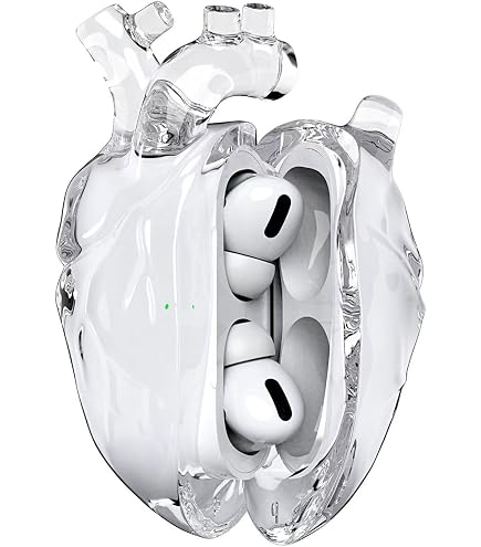 Amazon | FOR AirPods 4用ケース 保護カバー イヤホンケース 心臓
