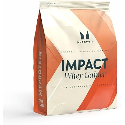 タンパク質31g マイプロテイン　ウェイトゲイナー　ストロベリー　5kg Amazon.co.jp: Myprotein マイプロテイン インパクトウェイト