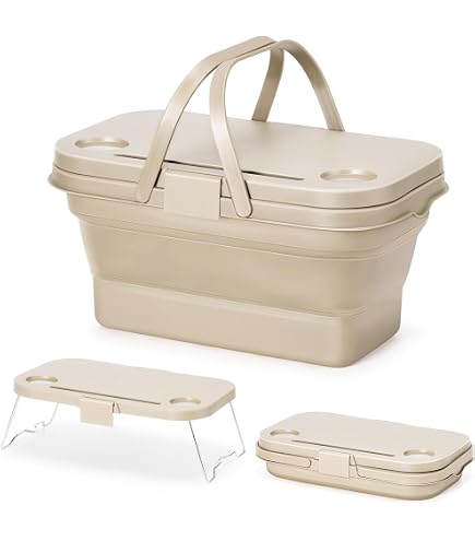 Amazon｜竹ピクニックバスケット picnic basket ナチュラル Mサイズ 竹