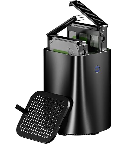 AOOSTAR R1 Intel N100 Mini PC 4C/4T,Support 44T(2 * 22T) 2-Bay
