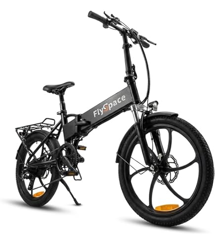 Amazon | FlySpace 自転車 折りたたみ 16インチ 電動アシスト自転車