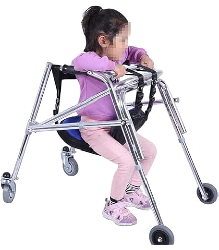 Amazon.co.jp: 子供用四輪歩行器、脳性麻痺者補助歩行器、子供用