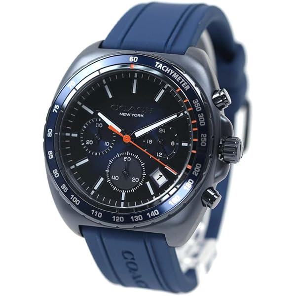 Amazon | [コーチ]COACH メンズ KENT クロノグラフ グレーダイヤル