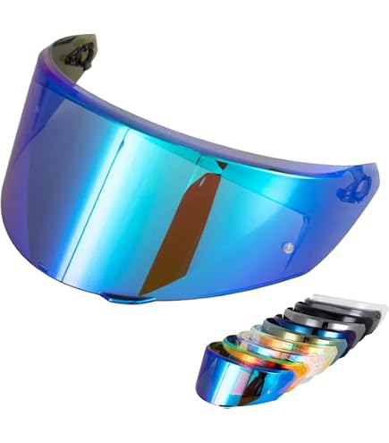 Amazon.co.jp: バイク ヘルメット シールド AGV K3 E2206対応 交換用