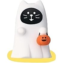 Amazon.co.jp: デコレ(Decole) concombre おばけかぶり猫 約34