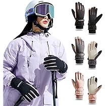 アウトドアグローブ 防寒手袋　バイク　寒さ対策 Amazon.co.jp: バイクグローブ 冬 レディース スキーグローブ