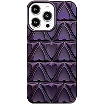 Amazon.co.jp: キルティング ハート 凸凹 ケース iPhone 15 Pro