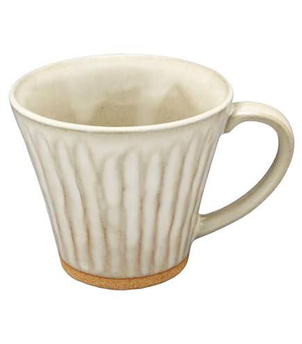 Amazon.co.jp: 常滑焼 マグカップ 憲児陶苑作 白練込み水玉 (赤