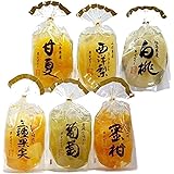 サンヨー堂 白桃、密柑、三種、西洋梨、葡萄、甘夏果実ゼリー 各400g　6種セット