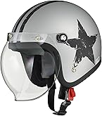 Amazon.co.jp: TT&CO. バイク ヘルメット ジェットヘルメット スーパー