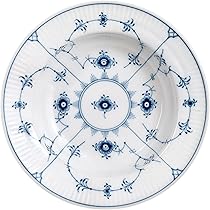 ロイヤルコペンハーゲン　ブルーフルーテッドプレインプレート 17cm 3枚 Royal Copenhagen（ロイヤル コペンハーゲン） ブルー