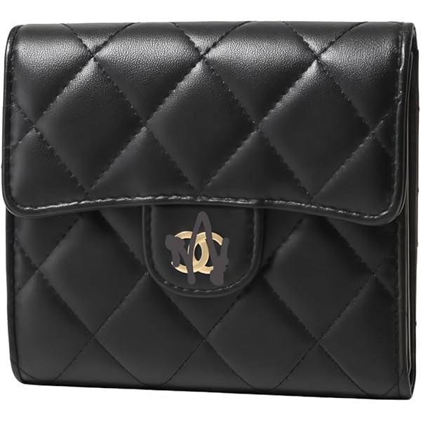 【保存袋付き】シャネル マトラッセ ラムスキン 三つ折り財布 ブラック 黒 CHANEL シャネル 三つ折り財布 AP0230 B10583 Y33352 Y04059 Y01480