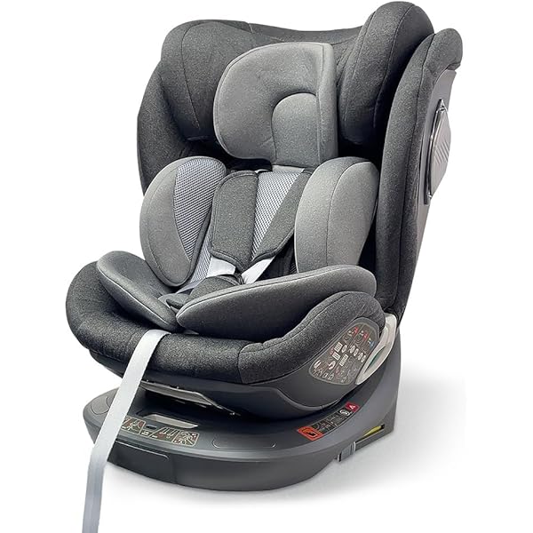 Amazon | アイリスプラザ ISOFIX チャイルドシート 回転式 新生児から
