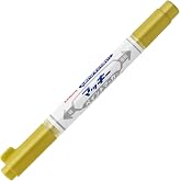 ゼブラ 油性マーカー マッキーペイントマーカー 極細 P-YYTS20-GO 金
