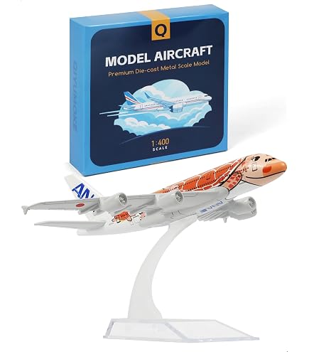 Amazon | エアバス 空飛ぶ ウミガメ 旅客機 Airbus A380-841 全日空