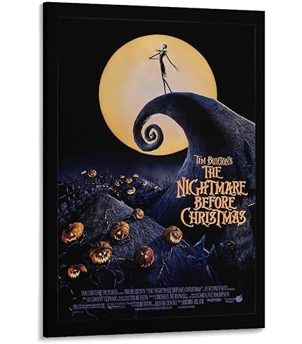 Amazon.co.jp: 映画ポスター ナイトメアビフォアクリスマス 24×36inc