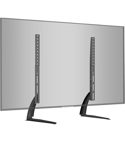Amazon | tcl テレビ テレビスタンド 滑り止めパッド付き ネジ一式付属