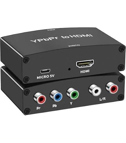 Amazon | テック HDMI/コンポーネント変換コンバーター THDMIYP2