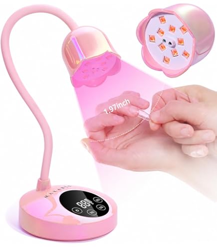 Amazon.co.jp: コードレスUVネイルランプ、54W充電式UVライト、ジェル