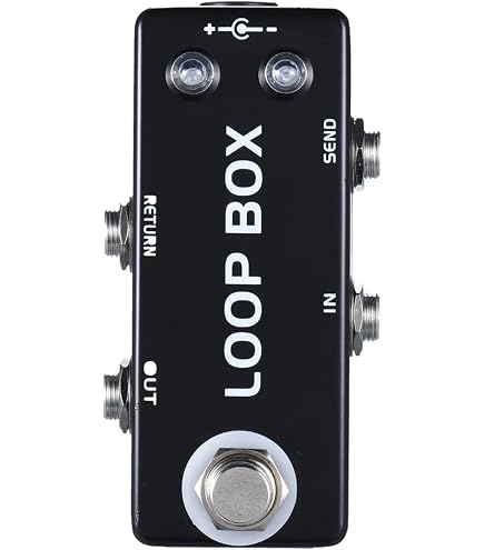 Amazon | Hotone Patch Kommander 4-Channel Loop Switcher | ルーパー