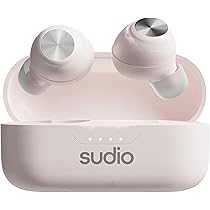 Amazon.co.jp: SUDIO T3 (ピンク) ワイヤレスイヤホン カナル型