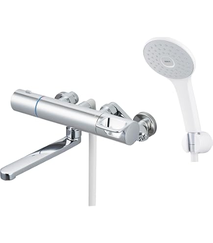 Amazon | TOTO 浴室用壁付サーモスタット混合水栓 170mm コンフォート