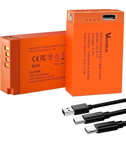 Amazon | ANE-USB-05 充電器 キャノン Canon LP-E17:機種 EOS 9000D