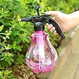 Qualsen　噴霧器(透明 - パープル)　ガーデン ハウス 窓 園芸 クリーニング スプレーボトル スプレープレシャー式噴霧器 圧力　噴霧器　スプレーボトル　霧吹き　ミストポンプ 1.5 Lite