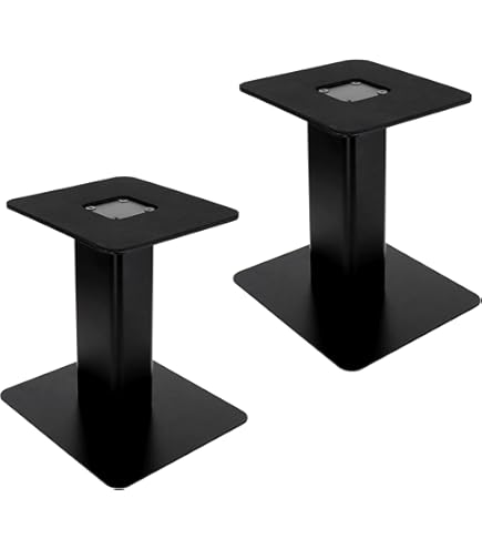 Amazon | 【国内正規品】 K&M スピーカースタンド 卓上スタンド 小型