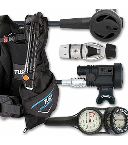 Amazon | ダイビング 重器材 セット BCD レギュレーター