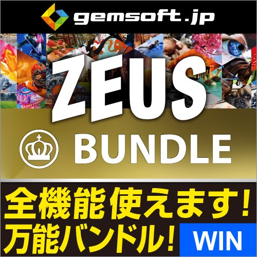 ZEUS Bundle ネット限定版 ~万能バンドル~ 画面録画/録音/動画&音楽ダウンロード Windows版|ダウンロード版の表紙