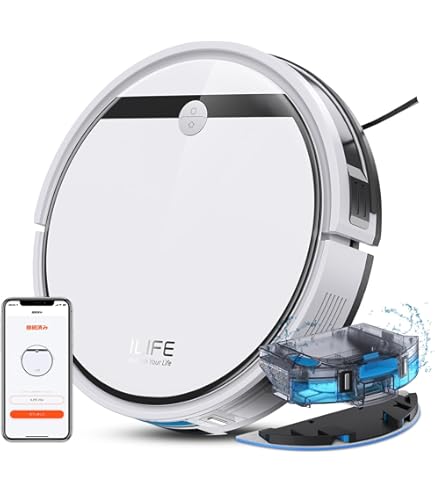 Amazon.co.jp : ILIFE アイライフ V3s Pro ロボット掃除機 ブラシレス  