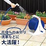 グリーンライフ(GREEN LIFE) ホースリール ねじれにくいホースリール30m 高密度ストリング構造 ホース内径12mm PRQ-30N