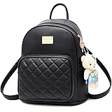 [manukori] リュック レディース 小さめ 女の子 ミニリュック レザー 改良 かわいい 子供バッグ 熊人形